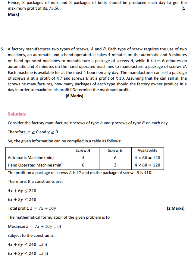 MP Board Class 12th Maths Solutions Chapter 12 Linear Programming Ex 12.2 8