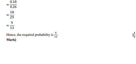 MP Board Class 12th Maths Solutions Chapter 13 Probability Ex 13.3 4