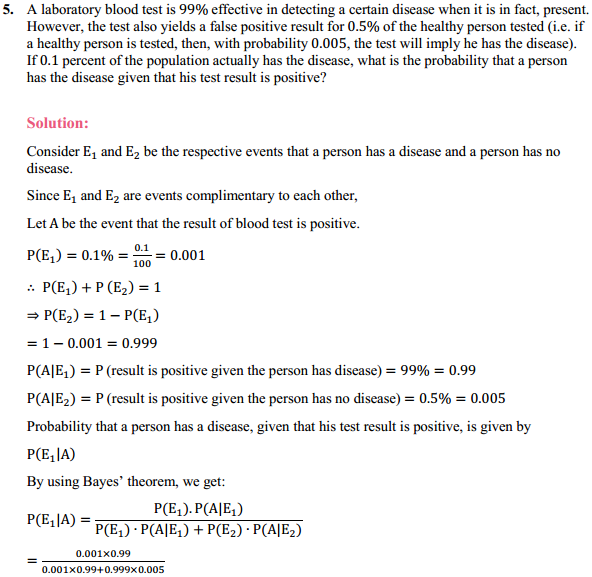MP Board Class 12th Maths Solutions Chapter 13 Probability Ex 13.3 7