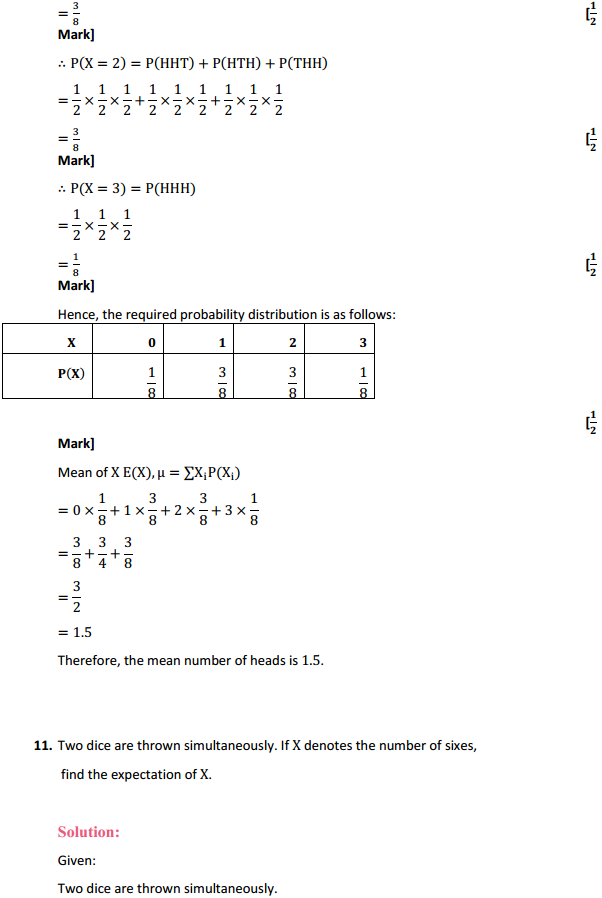 MP Board Class 12th Maths Solutions Chapter 13 Probability Ex 13.4 19