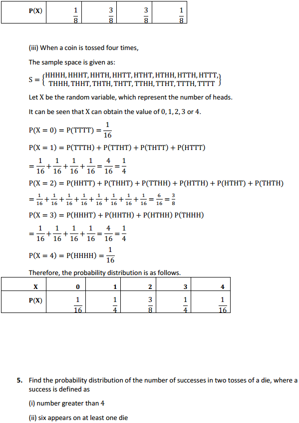MP Board Class 12th Maths Solutions Chapter 13 Probability Ex 13.4 8