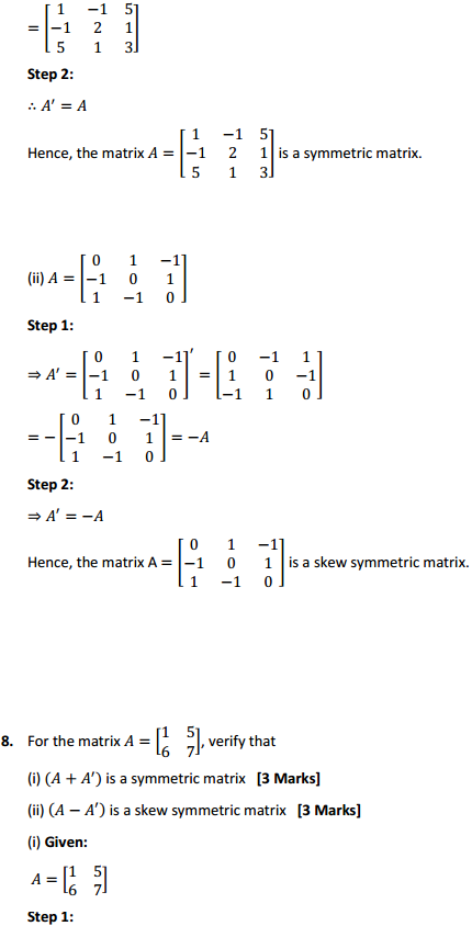 MP Board Class 12th Maths Solutions Chapter 3 Matrices Ex 3.3 11