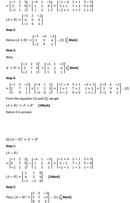 MP Board Class 12th Maths Solutions Chapter 3 Matrices Ex 3.3 3