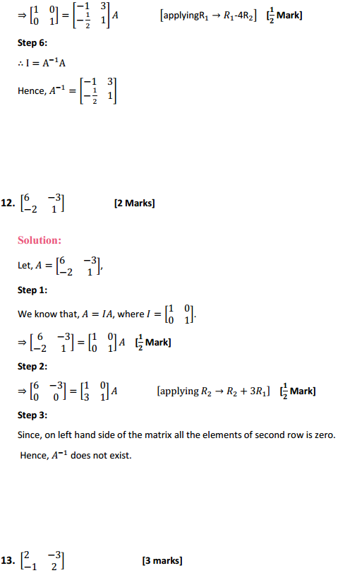 MP Board Class 12th Maths Solutions Chapter 3 Matrices Ex 3.4 10