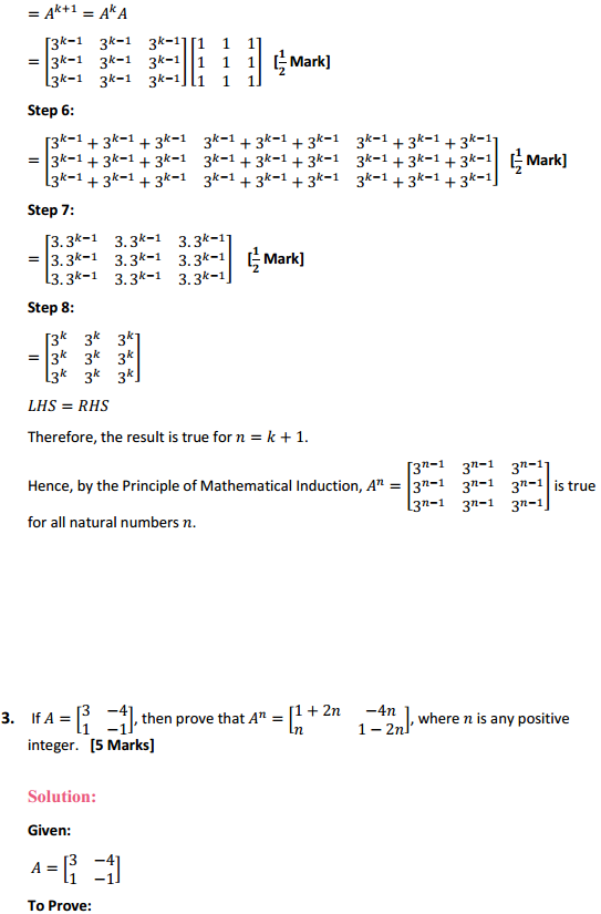 MP Board Class 12th Maths Solutions Chapter 3 Matrices Miscellaneous Exercise 4