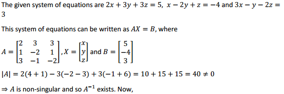 MP Board Class 12th Maths Solutions Chapter 4 Determinants Ex 4.6 12