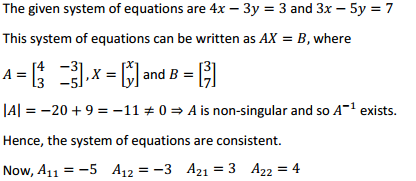 MP Board Class 12th Maths Solutions Chapter 4 Determinants Ex 4.6 7