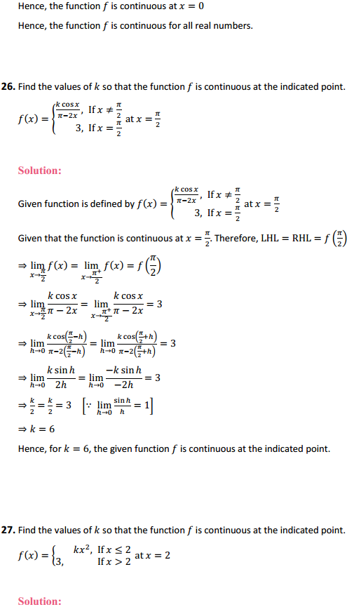 MP Board Class 12th Maths Solutions Chapter 5 Continuity and Differentiability Ex 5.1 30