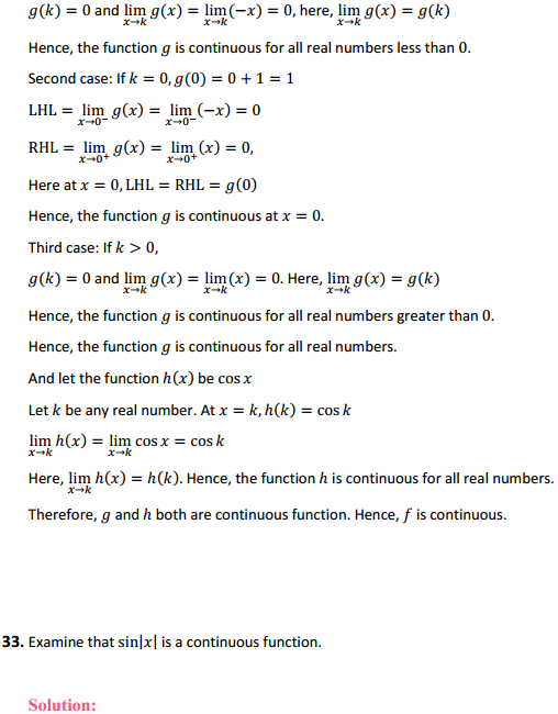 MP Board Class 12th Maths Solutions Chapter 5 Continuity and Differentiability Ex 5.1 36