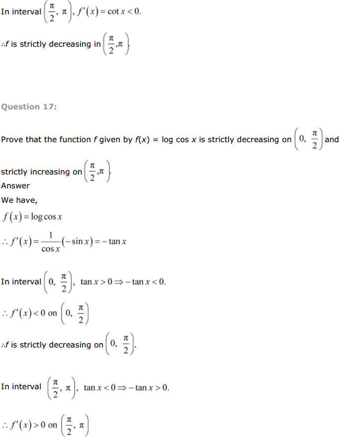 MP Board Class 12th Maths Solutions Chapter 6 Application of Derivatives Ex 6.2 20