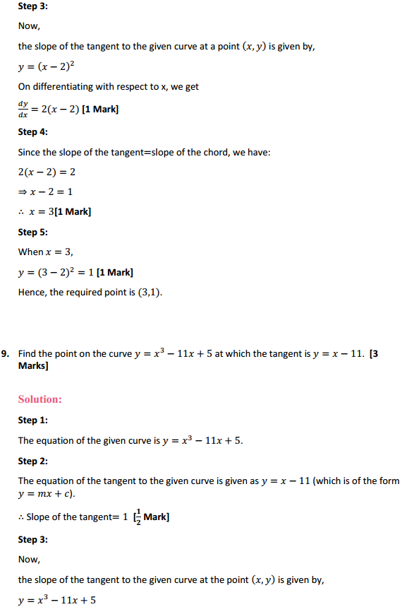 MP Board Class 12th Maths Solutions Chapter 6 Application of Derivatives Ex 6.3 11