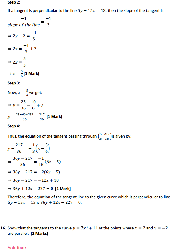 MP Board Class 12th Maths Solutions Chapter 6 Application of Derivatives Ex 6.3 30