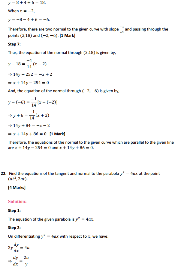 MP Board Class 12th Maths Solutions Chapter 6 Application of Derivatives Ex 6.3 40