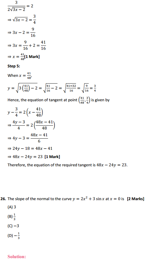 MP Board Class 12th Maths Solutions Chapter 6 Application of Derivatives Ex 6.3 49