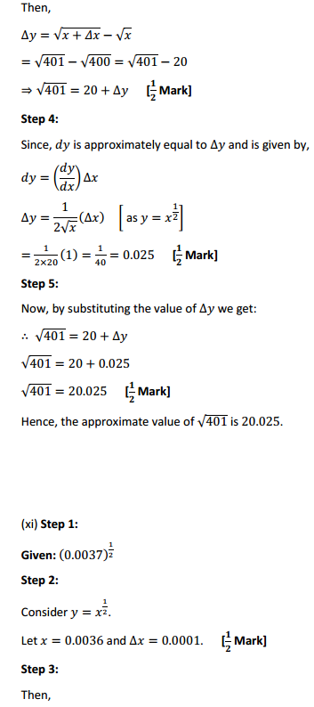 MP Board Class 12th Maths Solutions Chapter 6 Application of Derivatives Ex 6.4 16