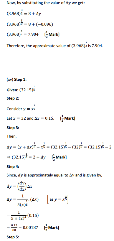 MP Board Class 12th Maths Solutions Chapter 6 Application of Derivatives Ex 6.4 23