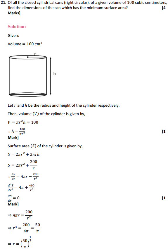 MP Board Class 12th Maths Solutions Chapter 6 Application of Derivatives Ex 6.5 54