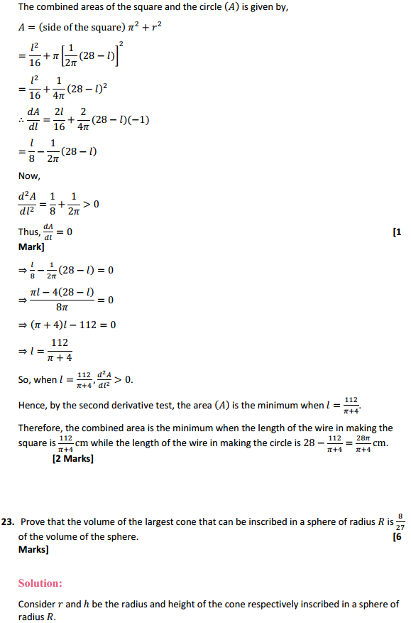 MP Board Class 12th Maths Solutions Chapter 6 Application of Derivatives Ex 6.5 57