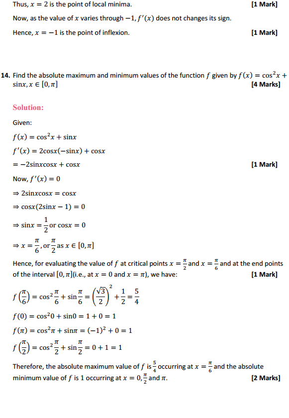 MP Board Class 12th Maths Solutions Chapter 6 Application of Derivatives Miscellaneous Exercise 27