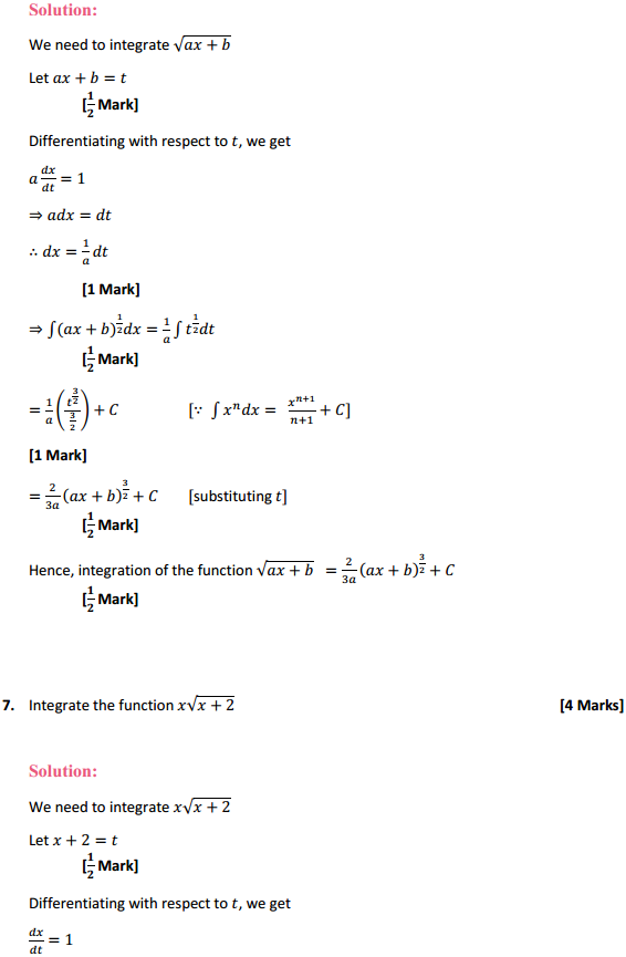 MP Board Class 12th Maths Solutions Chapter 7 Integrals Ex 7.2 5
