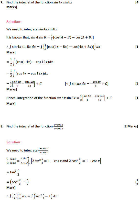 MP Board Class 12th Maths Solutions Chapter 7 Integrals Ex 7.3 6