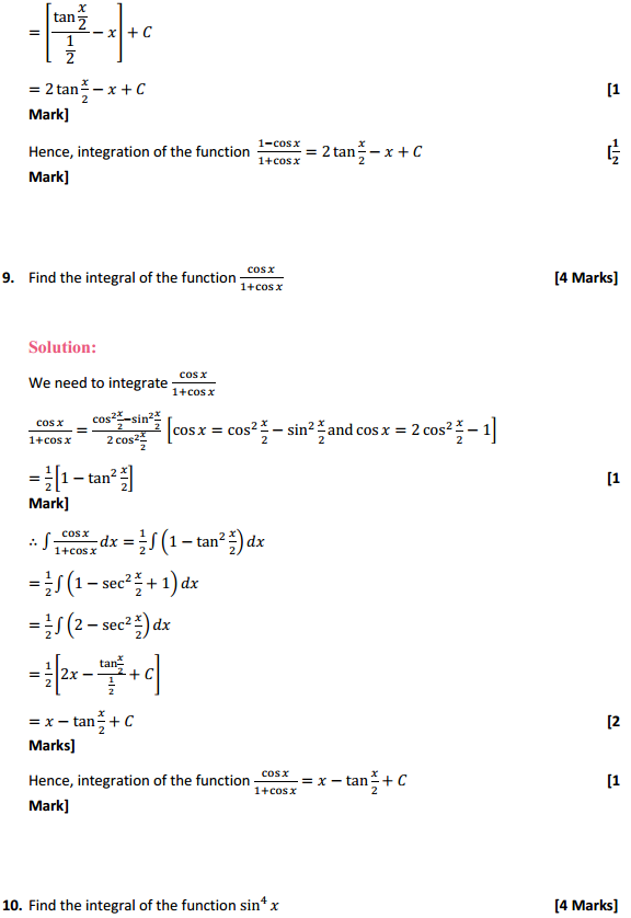 MP Board Class 12th Maths Solutions Chapter 7 Integrals Ex 7.3 7