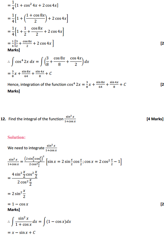 MP Board Class 12th Maths Solutions Chapter 7 Integrals Ex 7.3 9