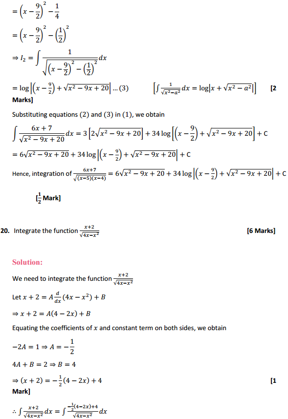 MP Board Class 12th Maths Solutions Chapter 7 Integrals Ex 7.4 17