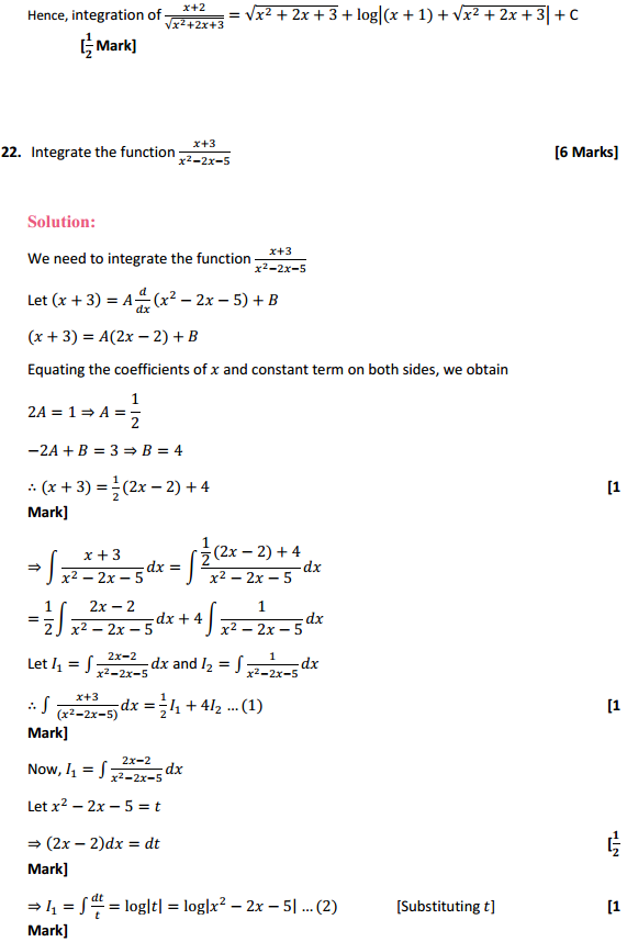 MP Board Class 12th Maths Solutions Chapter 7 Integrals Ex 7.4 20