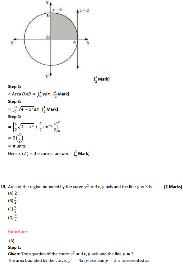 MP Board Class 12th Maths Solutions Chapter 8 Application of Integrals Ex 8.1 15