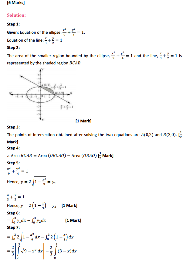 MP Board Class 12th Maths Solutions Chapter 8 Application of Integrals Miscellaneous Exercise 9