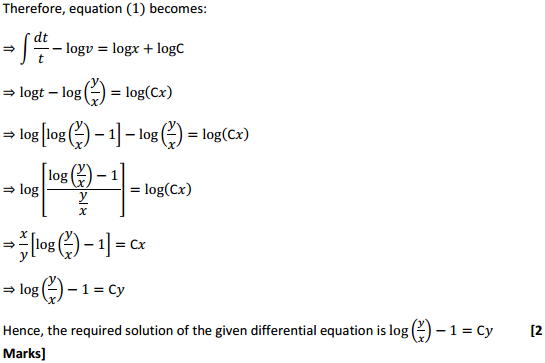 MP Board Class 12th Maths Solutions Chapter 9 Differential Equations Ex 9.5 20