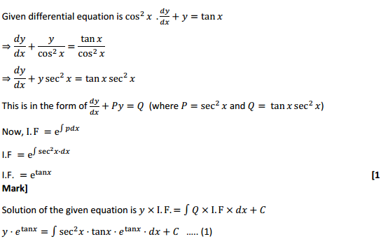 MP Board Class 12th Maths Solutions Chapter 9 Differential Equations Ex 9.6 7