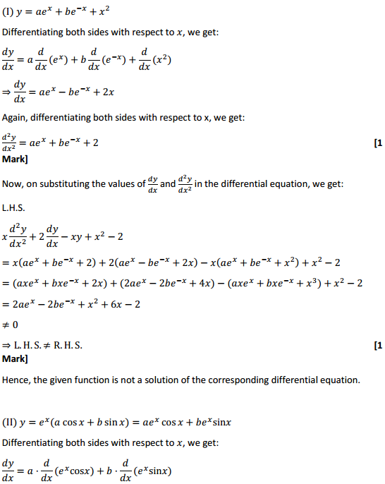 MP Board Class 12th Maths Solutions Chapter 9 Differential Equations Miscellaneous Exercise 5